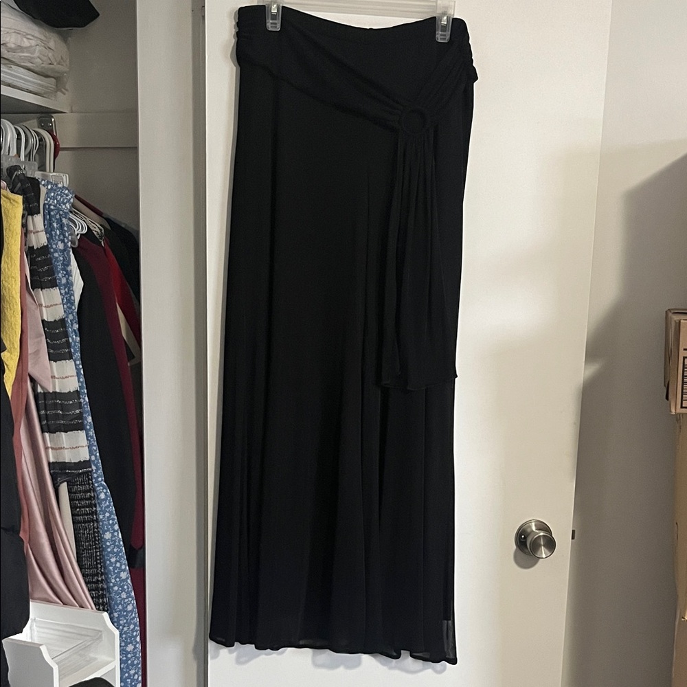 Dressbarn Black Wide Leg Pants